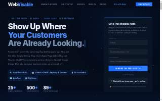 WebVisable Group Inc website