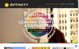 Affinity Painting Company of Covina website