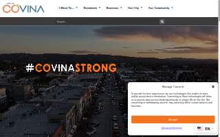 Covina Senior and Community Center website