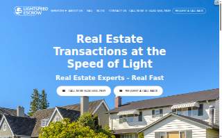 Lightspeed Escrow website