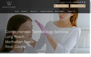 W Dermatology website
