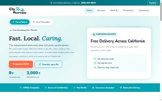 City Rx Pharmacy website
