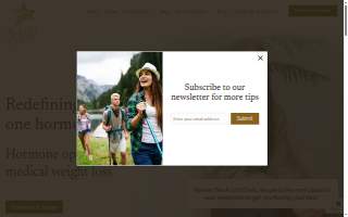 A-List Clinic website
