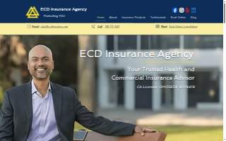 ECD Insurance Agency website