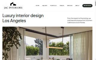 Jac Interiors of Culver City website