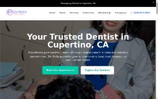 Enso Dental Cupertino website