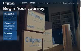 Chipman Relocation & Logistics - Agent for United Van Lines website