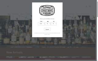 Cypress Craft Beers & Liquor website