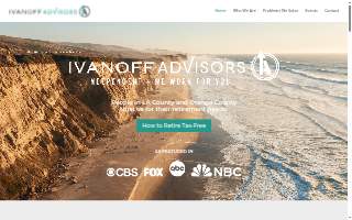 Ivanoff Advisors website