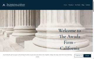 The Awada Firm - California of Cypress website