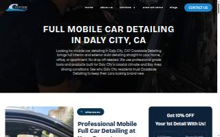 Coastside Detailing of Daly City website