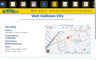 Collision City website