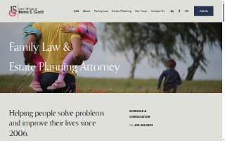 Law Office of Irene S. Gold website