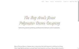 Manuia Polynesian Revue website