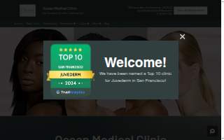 Ocean Medical Clinic website