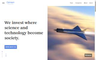 Canaan Home Care website