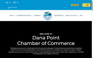 Dana Point Chamber of Commerce & Visitor Center website