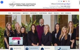 Geiger Law Office, P.C. of Dana Point website
