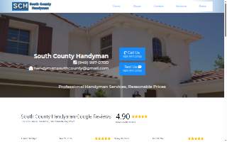 South County Handyman website