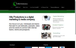 Hilly Productions website