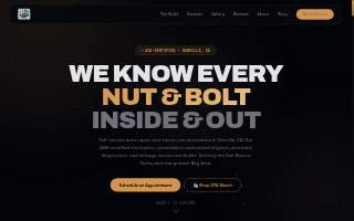 Old Town Auto Service website