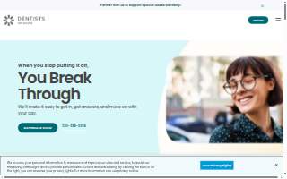 Dentists of Davis website