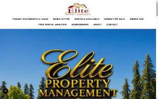 Elite Property Management website