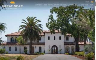 Great Bear Vineyards of Davis website