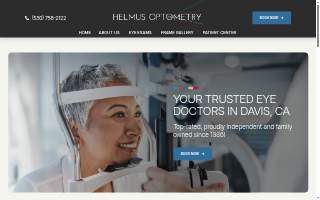 Helmus Optometry website