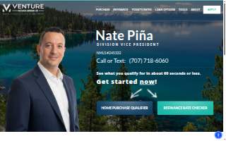 Nate Pina - AMC Mortgage website