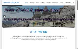 Omsoft Technologies website