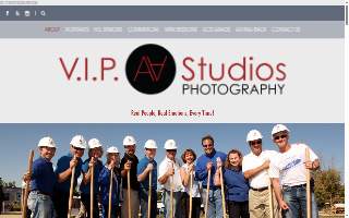 V.I.P. Studios Photography website