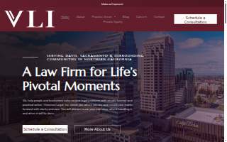 Victorium Legal website