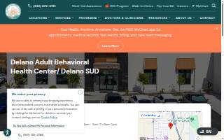 Clinica Sierra Vista - Delano Adult Behavioral Health Center website