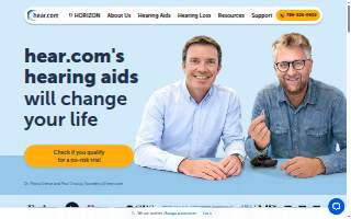 Hear Again Center of Derby website