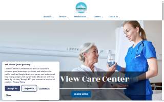 Valley View Care Center website