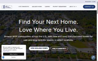 WGP Property Management of Delano website