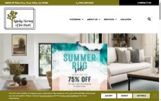 Affinity Flooring of the Desert website
