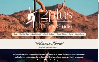 2Plus Dance Studio website