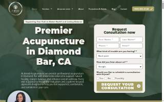 Anesti Acupuncture website