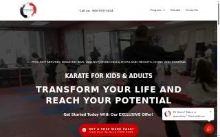 MAX Dojo Karate website
