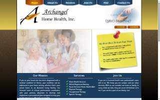 Archangel Home Health Inc website