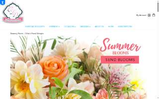 Chita's Floral Designs website