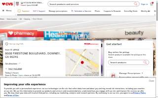 CVS Pharmacy website
