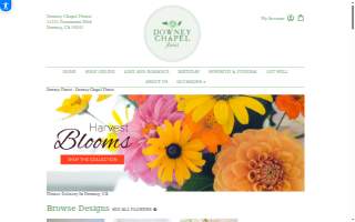 Downey Chapel Florist website