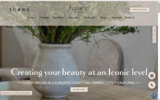 Iconic Skin Clinic- Downey website