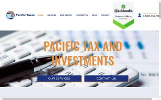 Pacific Taxes and Investments of Downey website