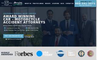 The JLF Firm | Car Accident Lawyer website