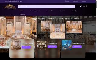 Unique Chic Events of Duarte website