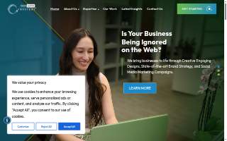360 Web Designs website